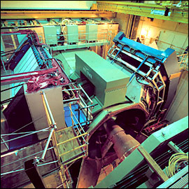 Photo of PHENIX detector